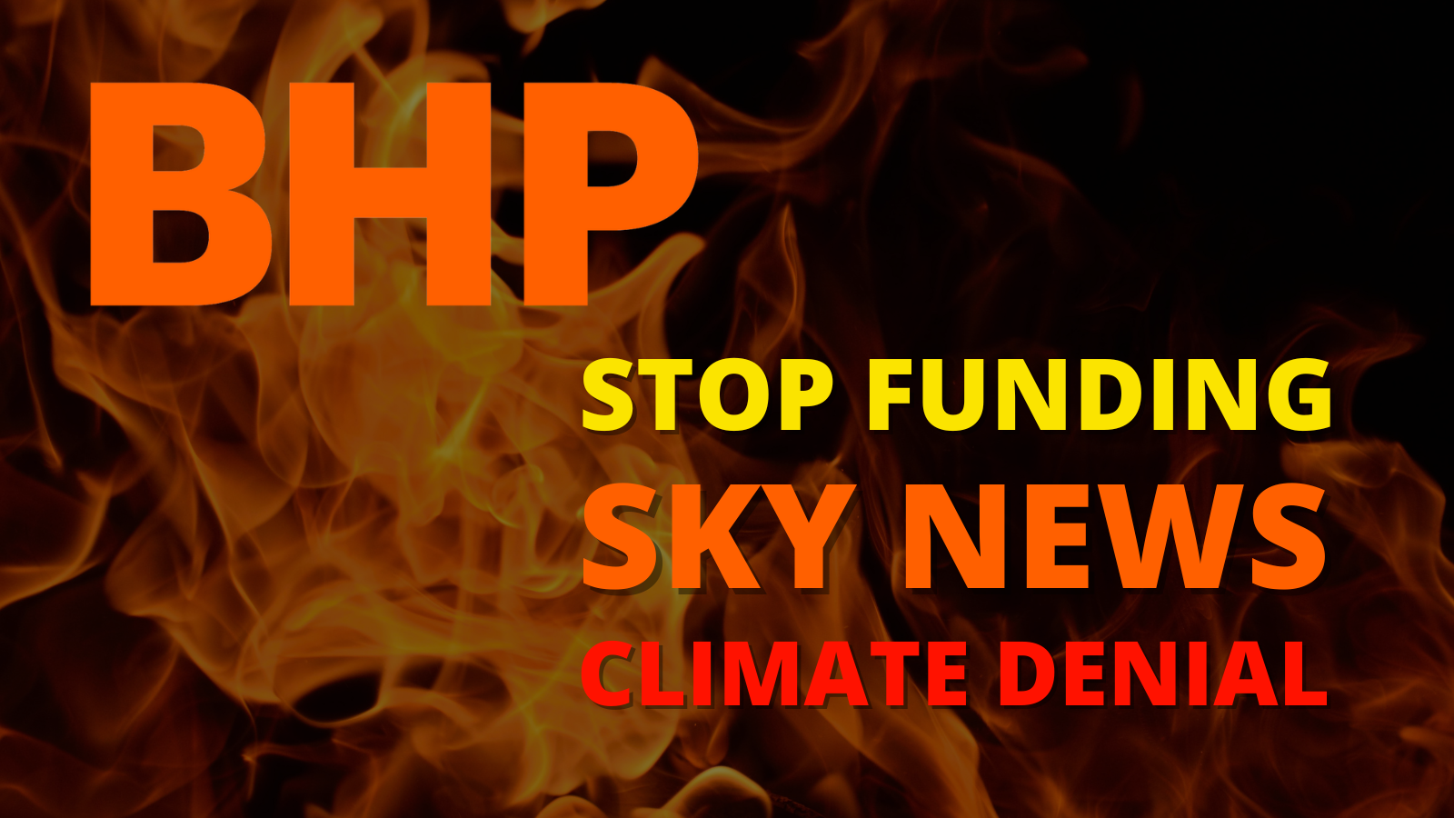 BHP: Stop funding sky news climate denial